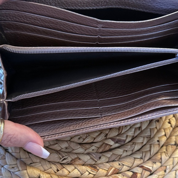 GUCCI GG Monogram Long Wallet Authentic - Picture 8 of 16